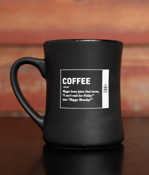 Happy Monday Coffee Mug - Driven Coffee Fundraising